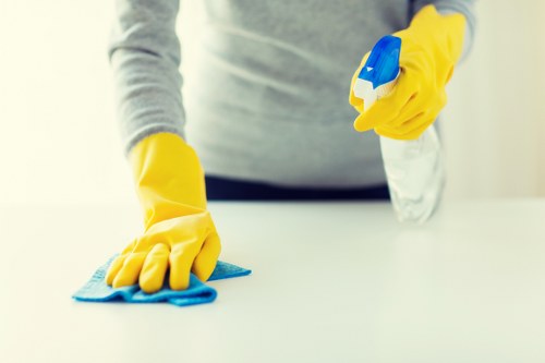 Professional move out cleaning for a Mayfair apartment