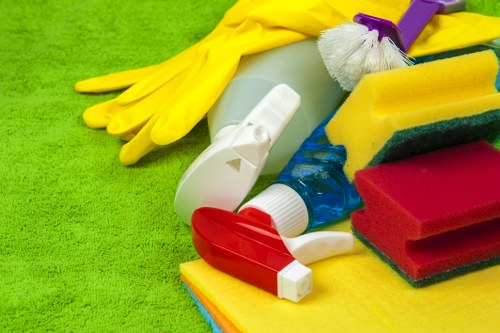 After builders cleaning for a refurbished Mayfair apartment interior