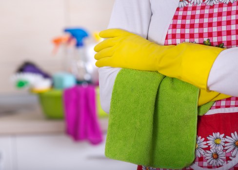 Kitchen and bathroom cleaning in a Mayfair apartment
