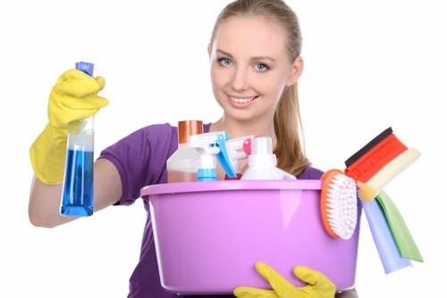 Cleaning team preparing a property for handover in Mayfair