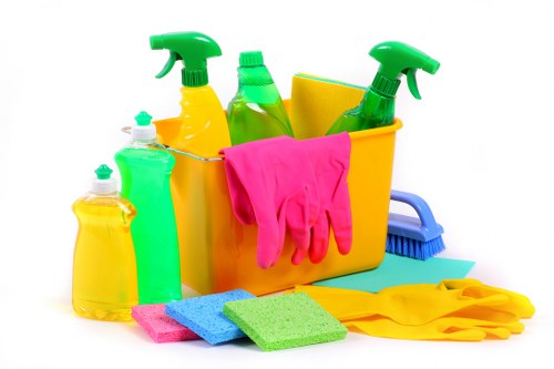 Commercial move-in cleaning in a Mayfair office space